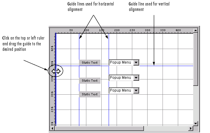 creating a guide line