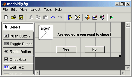 finished version of the GUI