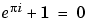 Image of equation showing symbol for pi, showing pi times i as a superscript, and showing e and pi times i in italics.