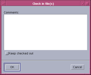 Image of Check in dialog box.